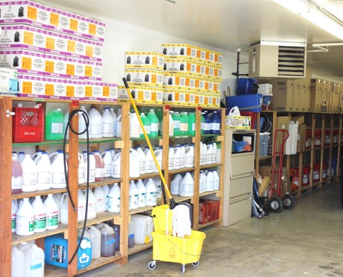 company cleaning supplies