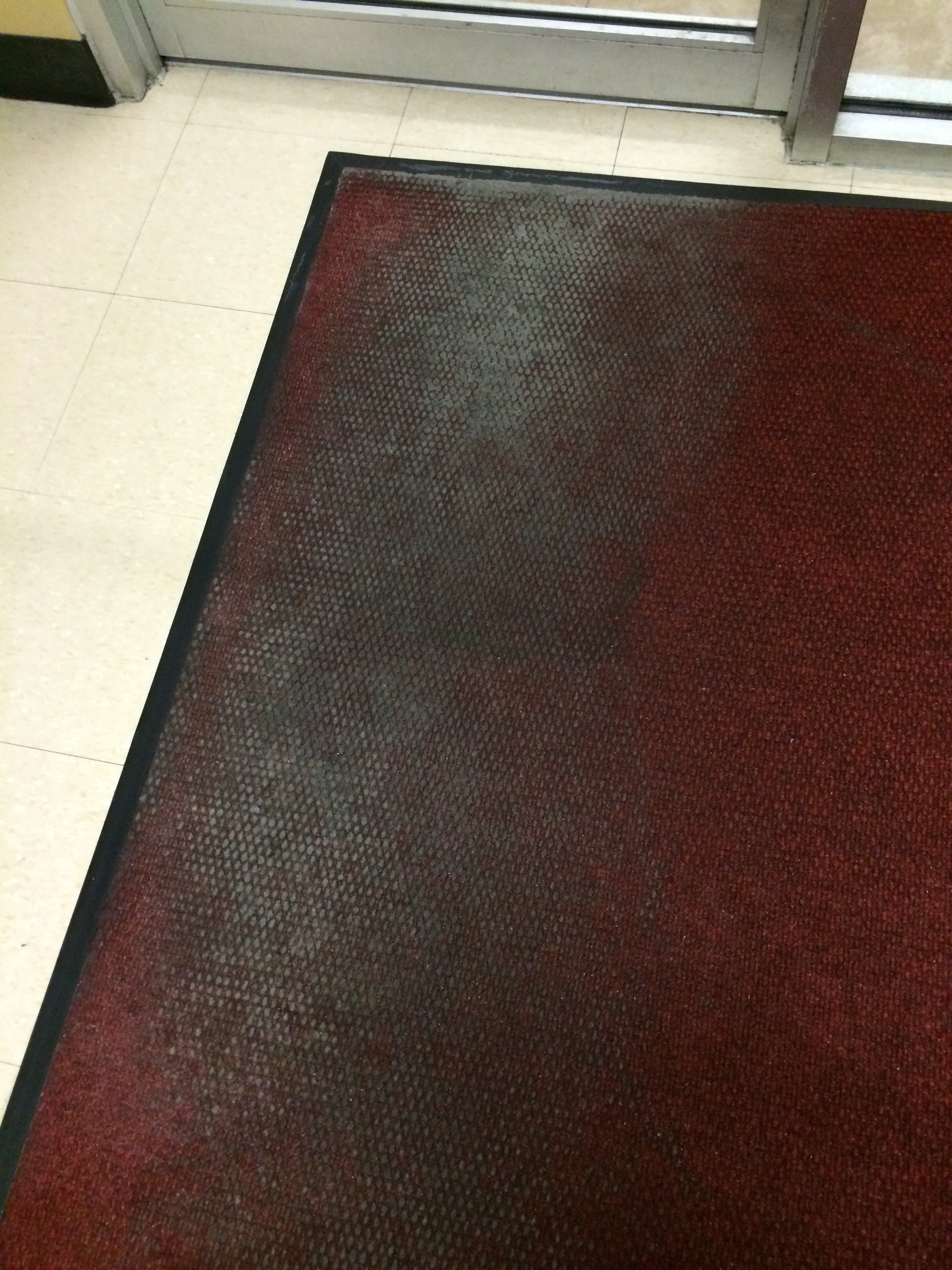 Before-Mat Cleaning